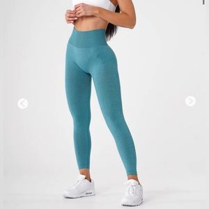 NVGTN Teal Contour Leggings